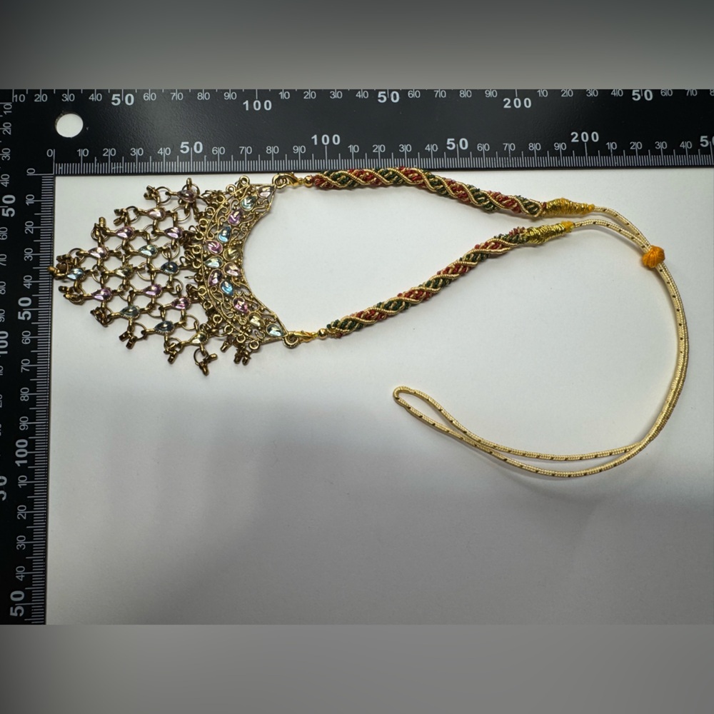 Multicolor statement Necklace - Picture 7 of 8